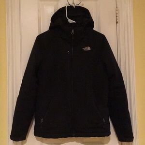 North Face insulated women’s jacket medium black